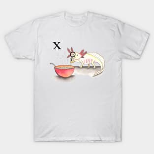 X is for aXolotl (kind of) T-Shirt